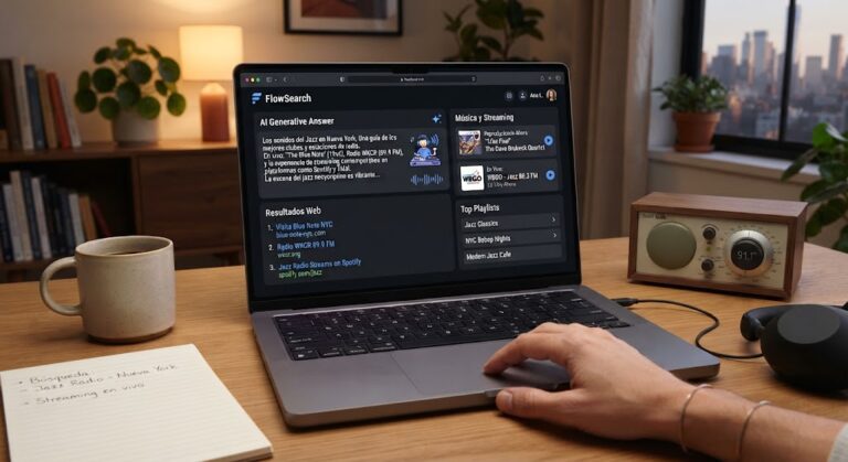 SEO e inteligencia artificial para sitios web de música y medios