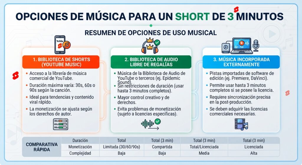 Cómo funciona Content ID en YouTube Shorts con música