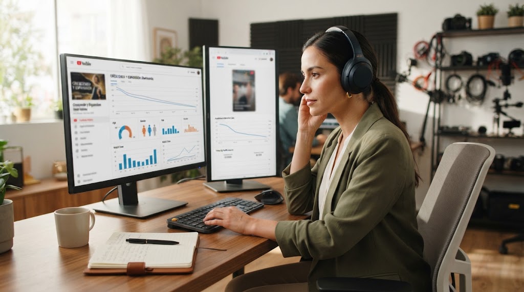 Análisis de vistas interesadas y retención en YouTube Analytics